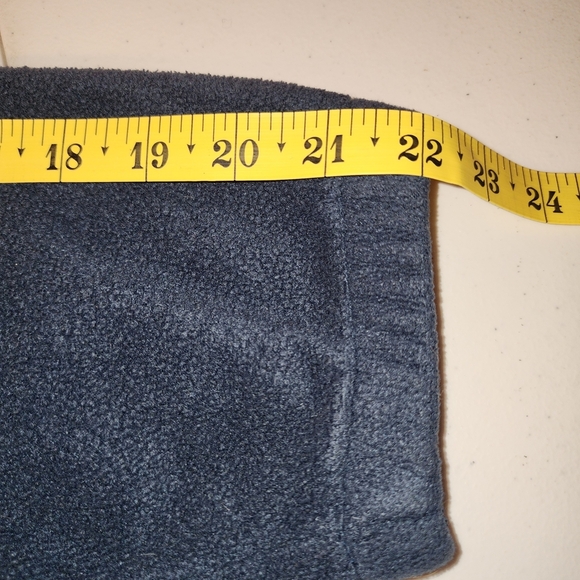 VTG Los Angeles Rams Quarter-Zip Fleece Pullover Men's Large NFL Football Blue - Picture 8 of 9